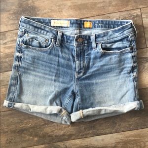 Pilcro & the Letterpress Stet Fit Denim Shorts 28